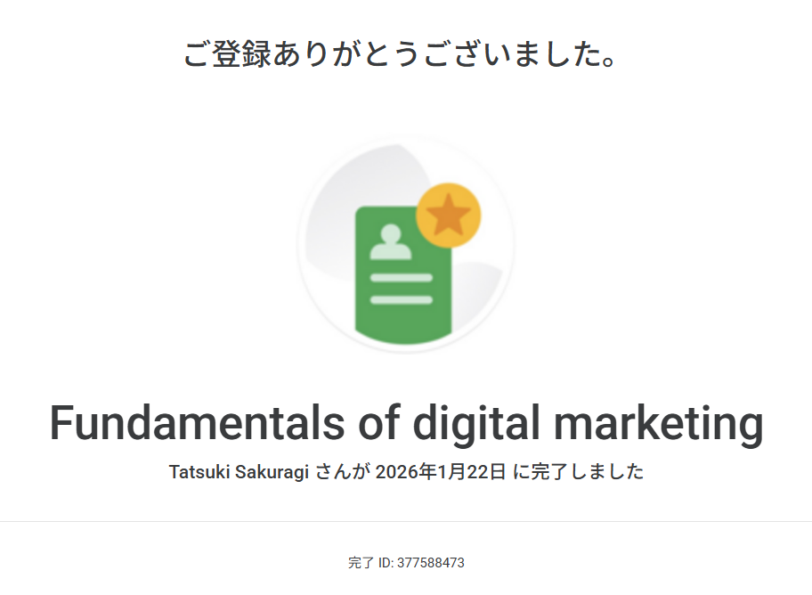 Fundamentals of Digital Marketing