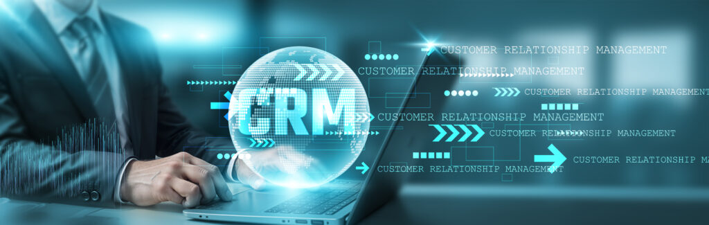 Sakuragi AI DX CRM（クラウド型顧客管理システム）の業務効率化・DX推進イメージ